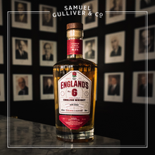 Load image into Gallery viewer, England's No.6 Rum Cask Single Malt English Whisky - The Official Whisky of England Rugby. A bottle in the directors lounge at Twickenham, in celebration of the finest No.6's England has ever seen.