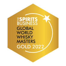 Load image into Gallery viewer, England's No.6 English Single Malt Rum Cask Whisky was awarded GOLD at The Spirits Business Global World Whisky Masters 2022
