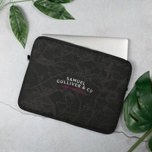 Load image into Gallery viewer, Samuel Gulliver & Co. Map Laptop Sleeve