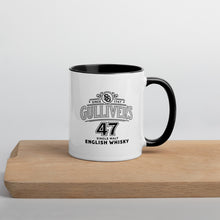 Load image into Gallery viewer, Gulliver's 47 Ceramic Mug (Mono Print, Colour Inside)