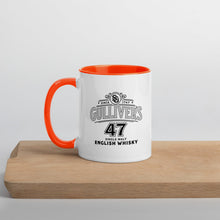 Load image into Gallery viewer, Gulliver's 47 Ceramic Mug (Mono Print, Colour Inside)