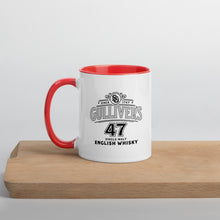 Load image into Gallery viewer, Gulliver's 47 Ceramic Mug (Mono Print, Colour Inside)