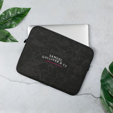 Load image into Gallery viewer, Samuel Gulliver &amp; Co. Map Laptop Sleeve

